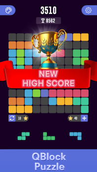 Herunterladen QBlock Puzzle: Gedankenspiele Puzzle-Spiele für Android Bildschirmfoto 7