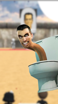 Herunterladen Skibidi Toilet Escape Aktion für Android Bildschirmfoto 3