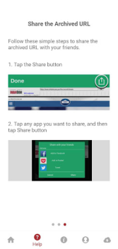 Herunterladen Wayback Machine Soziales für Android Bildschirmfoto 6