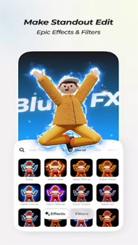 Herunterladen Blurrr-Pro Video Editor Kunst & Design für Android Bildschirmfoto 5