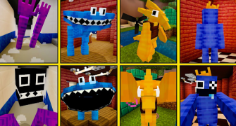 Herunterladen Rainbow Friends Chapter 2 MCPE Personalisierung für Android Bildschirmfoto 2