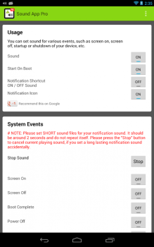Herunterladen Sound App Musik und Audio für Android Bildschirmfoto 3