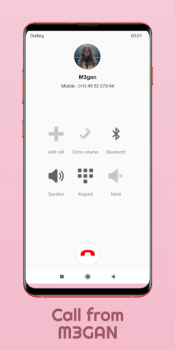 Herunterladen M3gan Video Call Chat Unterhaltung für Android Bildschirmfoto 3
