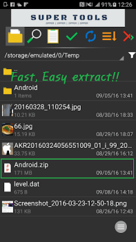 Herunterladen 7Zipper - Dateimanager Werkzeuge für Android Bildschirmfoto 6