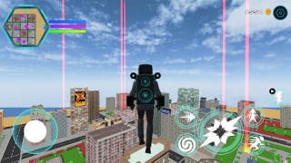Herunterladen Hero vs Gangstaz: Grand City Aktion für Android Bildschirmfoto 2