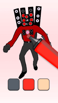 Herunterladen Skibidi Toilet Coloring Puzzle-Spiele für Android Bildschirmfoto 2