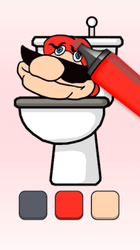 Herunterladen Skibidi Toilet Coloring Puzzle-Spiele für Android Bildschirmfoto 5