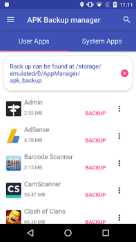 Herunterladen Application Manager Arbeit für Android Bildschirmfoto 4