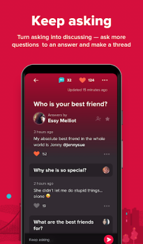 Herunterladen ASKfm: Anonyme Fragen, Chat Soziales für Android Bildschirmfoto 7