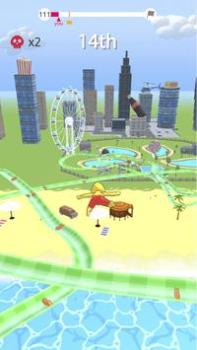 Herunterladen aquapark.io Aktion für Android Bildschirmfoto 2