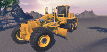 Herunterladen Grader Simulator Snowy Roads Simulatoren für Android Bildschirmfoto 2