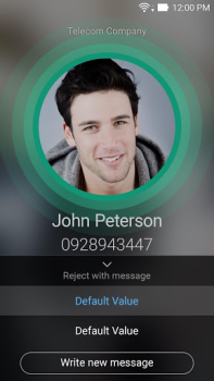 Herunterladen ASUS Calling Screen Arbeit für Android Bildschirmfoto 2