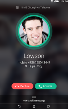 Herunterladen ASUS Calling Screen Arbeit für Android Bildschirmfoto 7