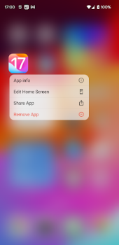 Herunterladen Launcher iOS17 Lite Personalisierung für Android Bildschirmfoto 5
