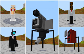 Herunterladen Mod Skibidi Toilet for MCPE Veranstaltungen für Android Bildschirmfoto 5