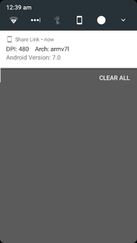 Herunterladen Share Link Arbeit für Android Bildschirmfoto 2