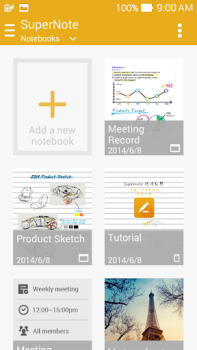 Herunterladen ASUS SuperNote Arbeit für Android