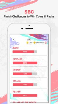 Herunterladen FUT 20 Draft Sport Spiele für Android Bildschirmfoto 5