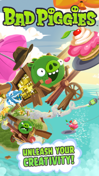 Herunterladen Bad Piggies HD Puzzle-Spiele für Android Bildschirmfoto 6