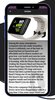 Herunterladen HONOR Band 6 smartwatch Guide Werkzeuge für Android Bildschirmfoto 2