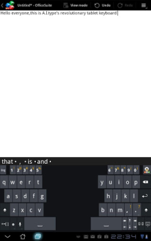 Herunterladen AI-Keyboard KOSTENLOS-Tablets Arbeit für Android Bildschirmfoto 7
