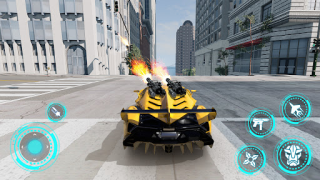 Herunterladen Robot War: Car Transform Game Aktion für Android Bildschirmfoto 4