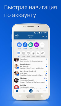 Herunterladen Blue Mail - Email & Kalender Arbeit für Android