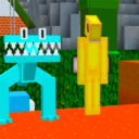 Herunterladen  Rainbow Friends 2 MOD MCPE