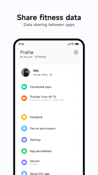 Herunterladen Mi Fitness (Xiaomi Wear) Gesundheit & Fitness für Android Bildschirmfoto 4
