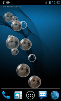 Herunterladen Bubble Live-Hintergrund Personalisierung für Android Bildschirmfoto 2