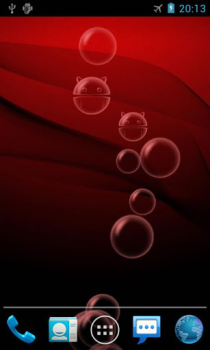 Herunterladen Bubble Live-Hintergrund Personalisierung für Android Bildschirmfoto 5