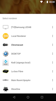 Herunterladen BubbleUPnP für DLNA/Chromecast Video-Player und -Editoren für Android Bildschirmfoto 2