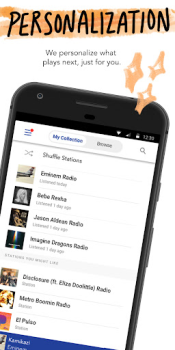 Herunterladen Pandora - Music & Podcasts Musik und Audio für Android Bildschirmfoto 2