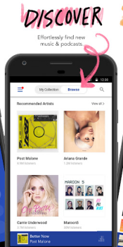 Herunterladen Pandora - Music & Podcasts Musik und Audio für Android Bildschirmfoto 3