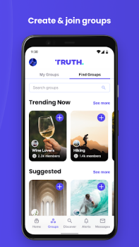 Herunterladen Truth Social Soziales für Android Bildschirmfoto 4
