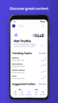 Herunterladen Truth Social Soziales für Android Bildschirmfoto 5
