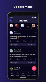 Herunterladen Truth Social Soziales für Android Bildschirmfoto 7