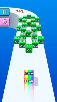 Herunterladen Jelly Run 2048 Gelegentlich für Android Bildschirmfoto 3
