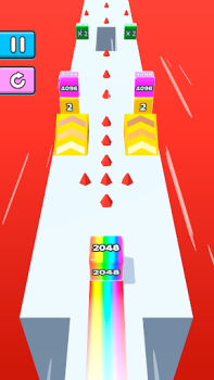 Herunterladen Jelly Run 2048 Gelegentlich für Android Bildschirmfoto 5