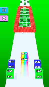 Herunterladen Jelly Run 2048 Gelegentlich für Android Bildschirmfoto 6