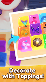 Herunterladen ASMR Rainbow Jelly Simulatoren für Android Bildschirmfoto 3
