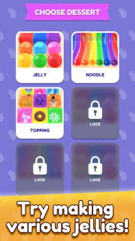 Herunterladen ASMR Rainbow Jelly Simulatoren für Android Bildschirmfoto 5