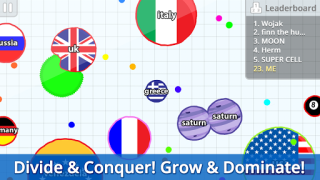 Herunterladen Agar.io Aktion für Android Bildschirmfoto 2
