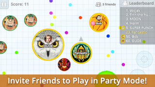 Herunterladen Agar.io Aktion für Android Bildschirmfoto 3