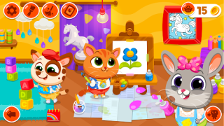 Herunterladen Bubbu School – Süße Tiere Lernen für Android Bildschirmfoto 4