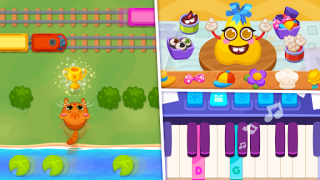 Herunterladen Bubbu School – Süße Tiere Lernen für Android Bildschirmfoto 6