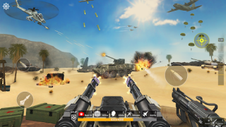 Herunterladen World War: Army Battle FPS 3D Aktion für Android Bildschirmfoto 3