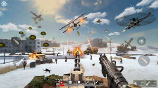 Herunterladen World War: Army Battle FPS 3D Aktion für Android Bildschirmfoto 4