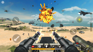 Herunterladen World War: Army Battle FPS 3D Aktion für Android Bildschirmfoto 6