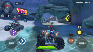 Herunterladen RACE: Rocket Arena Car Extreme Rennen für Android Bildschirmfoto 2